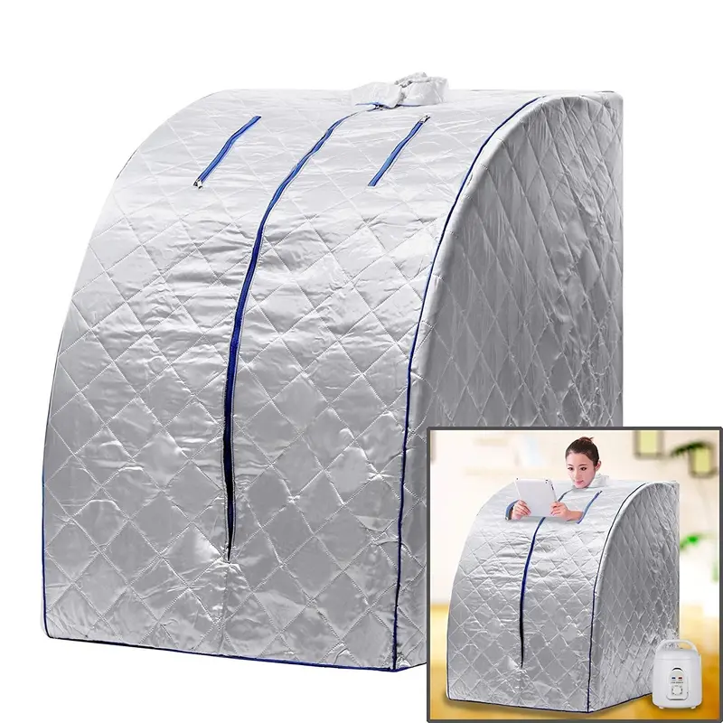 Portable Steam Sauna Tent – 850W Home Spa Therapy Unit For Detox, Relaxation & Wellness (Us Plug) 1