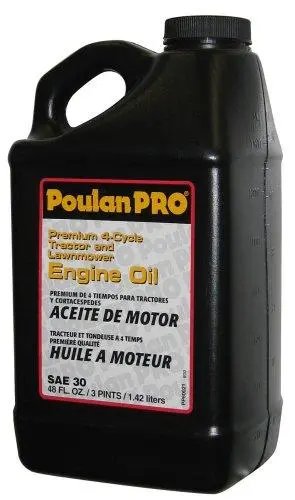 Poulan Pro 30W Lawn Mower Engine Oil – 48 Oz Conventional Formula 1