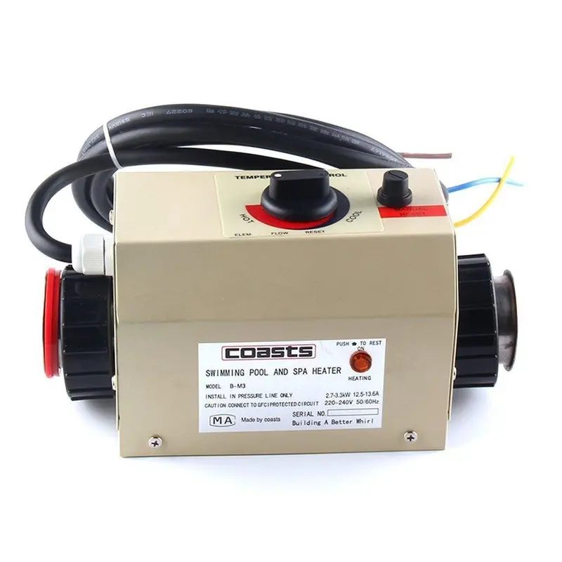 Premium 220V 3Kw Electric Water Heater Thermostat – For Pools, Spas, Baths & Portable Heaters 1