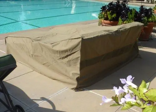 Premium Tight-Weave All-Weather Chaise Lounge Cover – Fits Up To 90"L X 75"W X 30"H 1