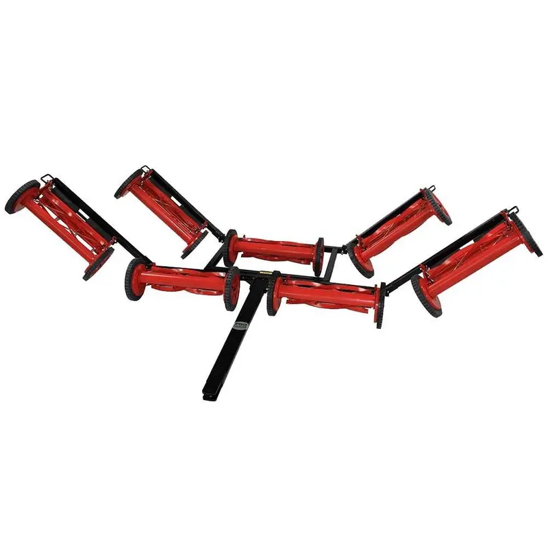 Promow Pro7 Pull-Behind Reel Mower – 7-Gang Manual Cutting System 1