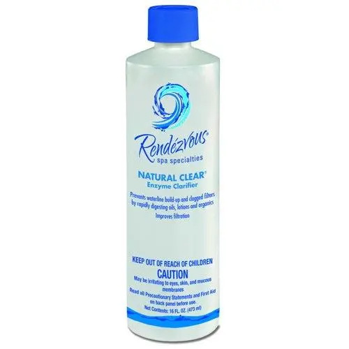 Rendezvous Natural Clear Enzyme Spa Treatment – Pint-Sized Water Clarifier & Maintenance Formula 1