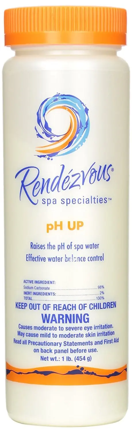 Rendezvous Spa Specialists Ph Up – 1-Pound Granular Alkalinity Booster For Balanced Spa Water 1