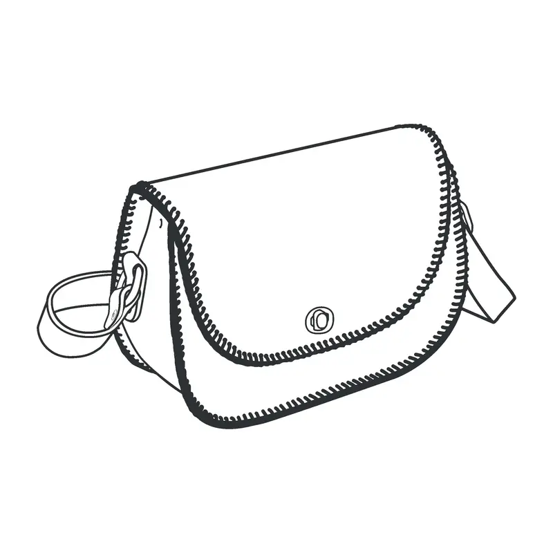 Revival Handbag – Downloadable Leatherworking Pattern 1