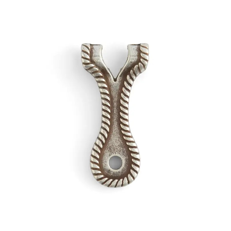 Rope Concho Necklace Adapter – Adjustable Leather Jewelry Connector 1