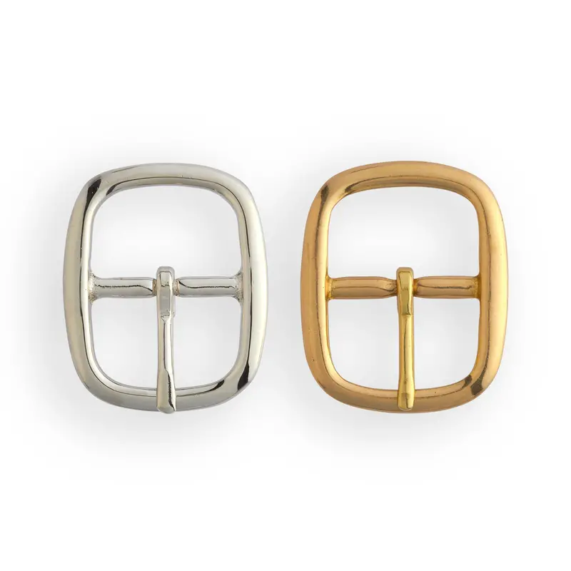 Rounded Center-Bar Buckle For Belts And Straps 1