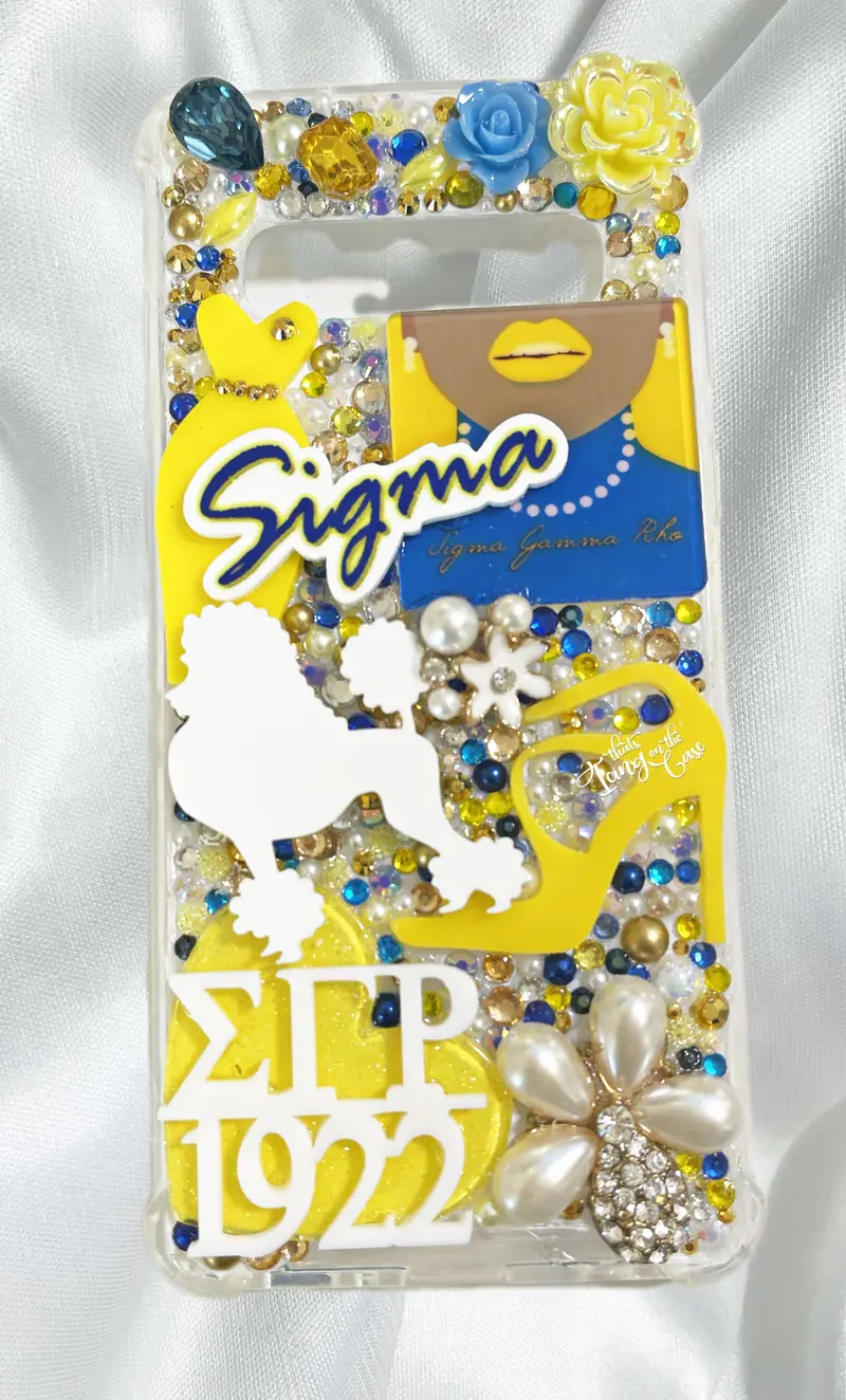 Samsung Galaxy S10 Snap-On Case – Sigma Gamma Rho Inspired With Bumper Guard 1
