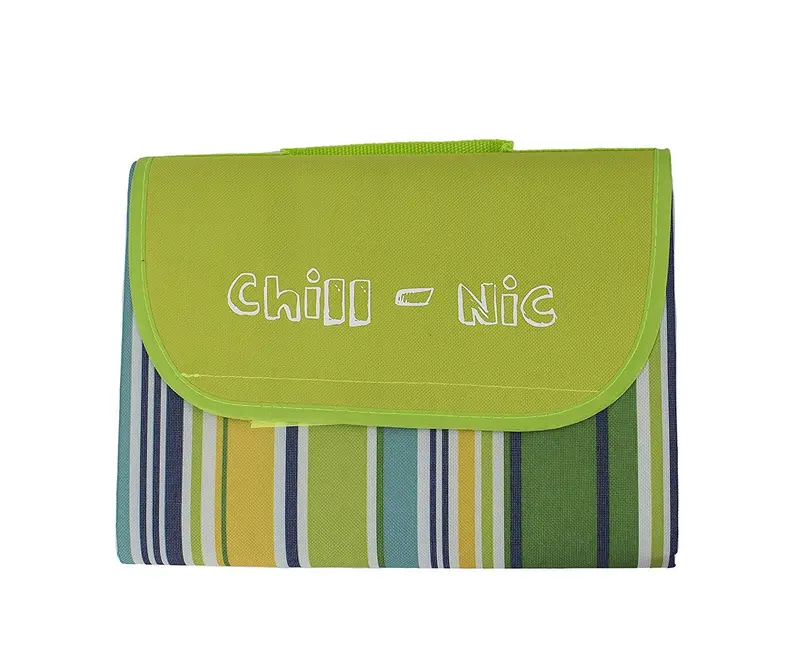 Sandproof & Waterproof Picnic Mat – Green Beach Blanket (56" X 78") For Outdoor Recreation 1