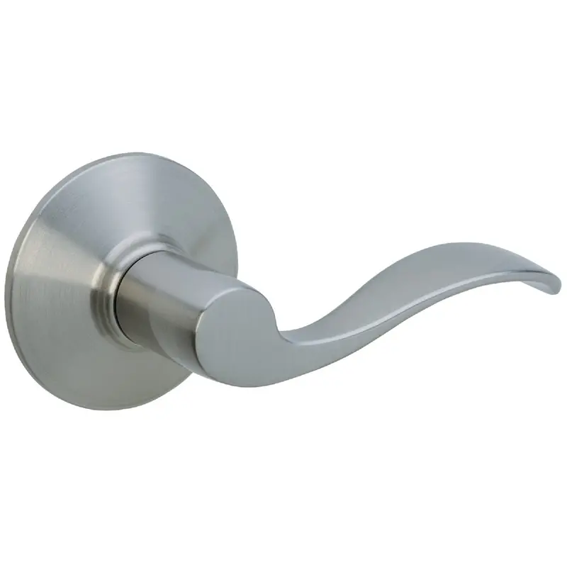 Schlage Dummy Door Lever – Satin Nickel, Right-Hand Accent Style 1