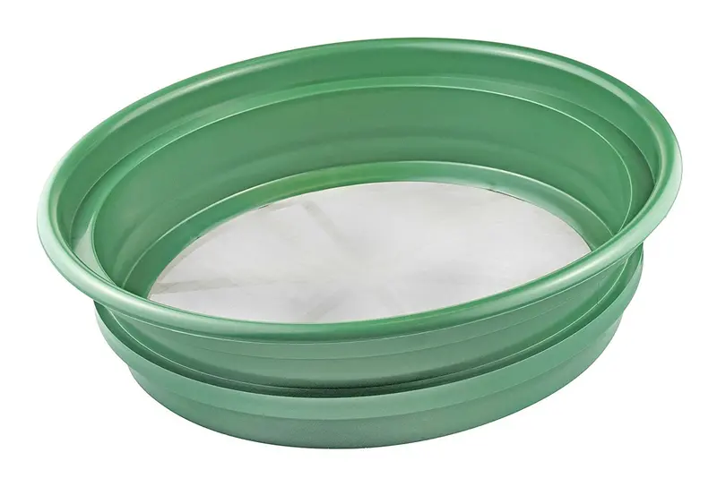 Se Gp2-1100 Stackable Sifting Pan – 13.25" X 13.25", 1/100" Mesh Precision Screen 1