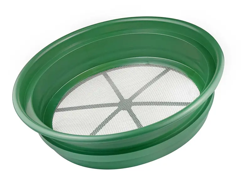 Se Gp2-112 Stackable Sifting Pan – 13.25" Diameter, 1/12" Mesh Size 1
