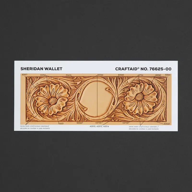 Sheridan-Style Wallet Craftaid® Kit 1