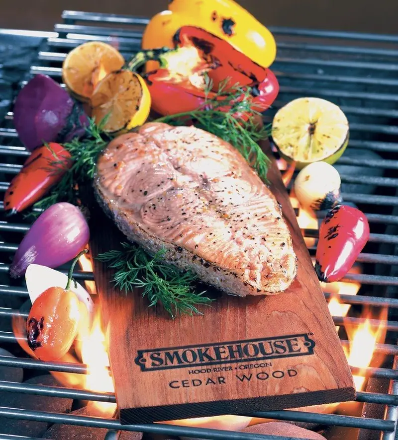 Smokehouse Cedar Grilling Planks – Natural Wood Flavor, 3-Pack 1