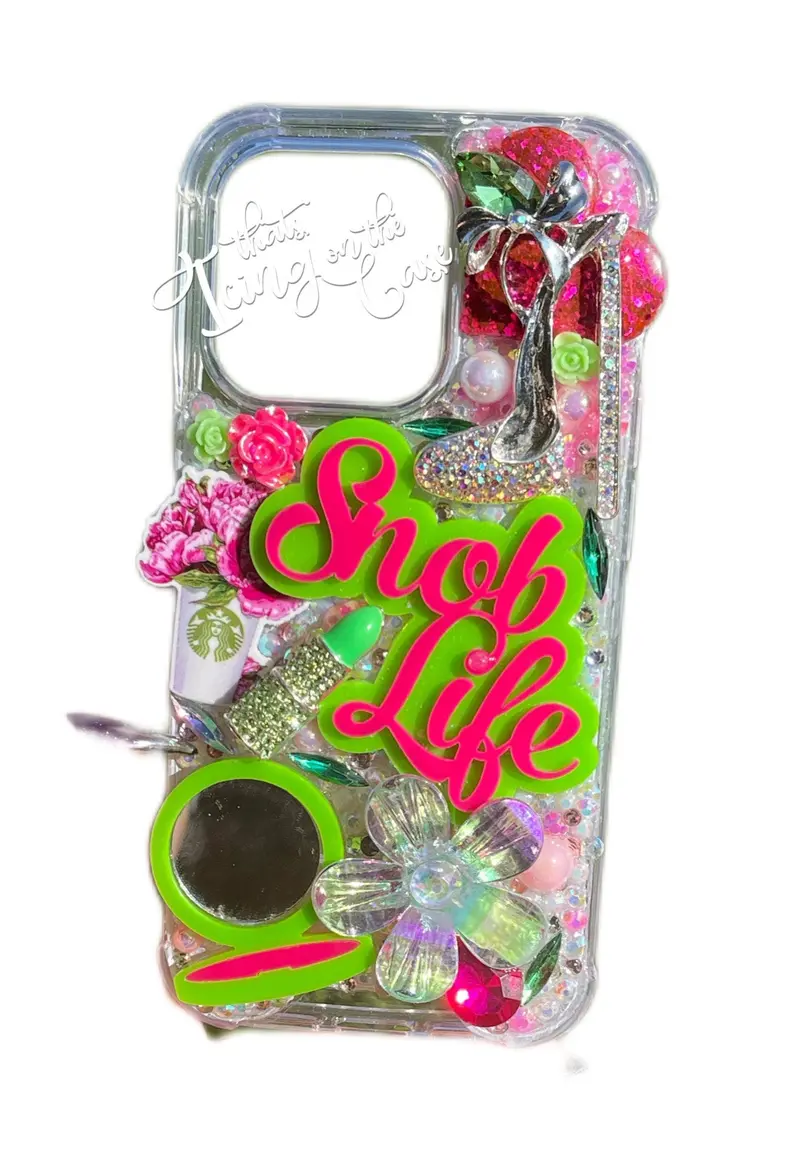 ‘Snob Life’ Minimalist Snap Case For Iphone 14 Pro With Slim Protective Bumper 1