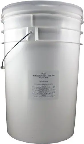 Sodium Carbonate (Dense Soda Ash) – 50 Lb Pail Of Na₂Co₃ For Pool, Spa, And Dishwasher Ph Adjustment 1