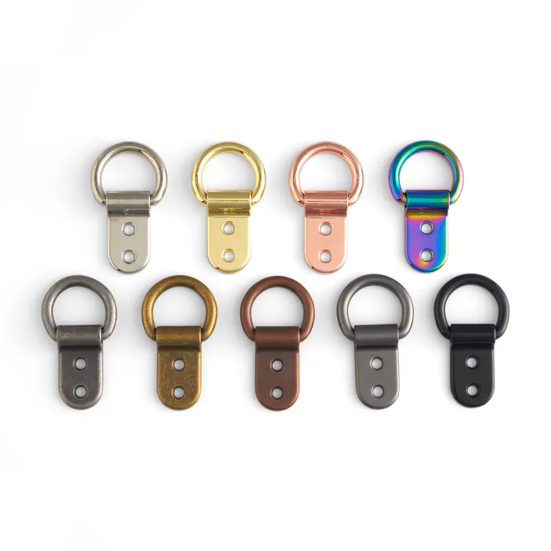 Solid Metal D-Ring Clip For Straps And Harnesses 1