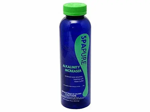 Spa Pure Alkalinity Increaser – 16 Oz Powder For Balanced Hot Tub & Spa Water 1