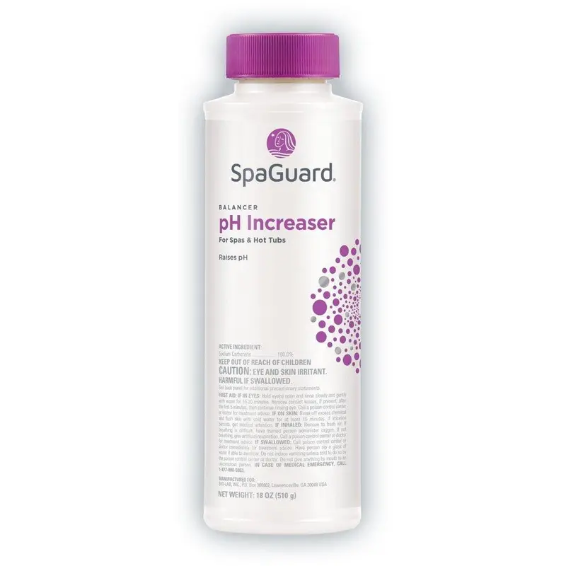 Spaguard Ph Increaser – 18 Oz Bottle (6-Pack) For Balancing Hot Tub And Spa Water Alkalinity 1