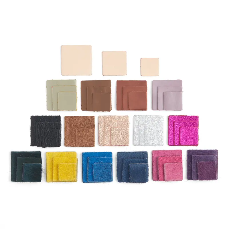Square Mini Shape Punches – 60-Piece Precision Leather Stamping Dies (Final Sale) 1
