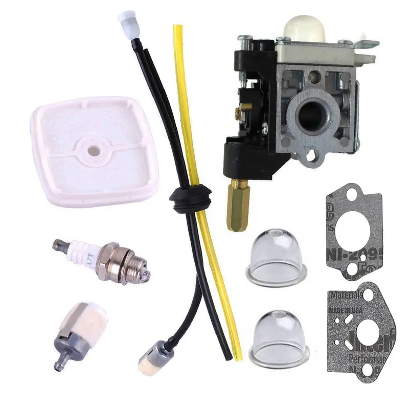 Srm210 Carburetor Replacement Kit For Echo Pe200, Gt200, Srm211, Hc150 Trimmers – Includes Fuel Line & Primer Bulb 1