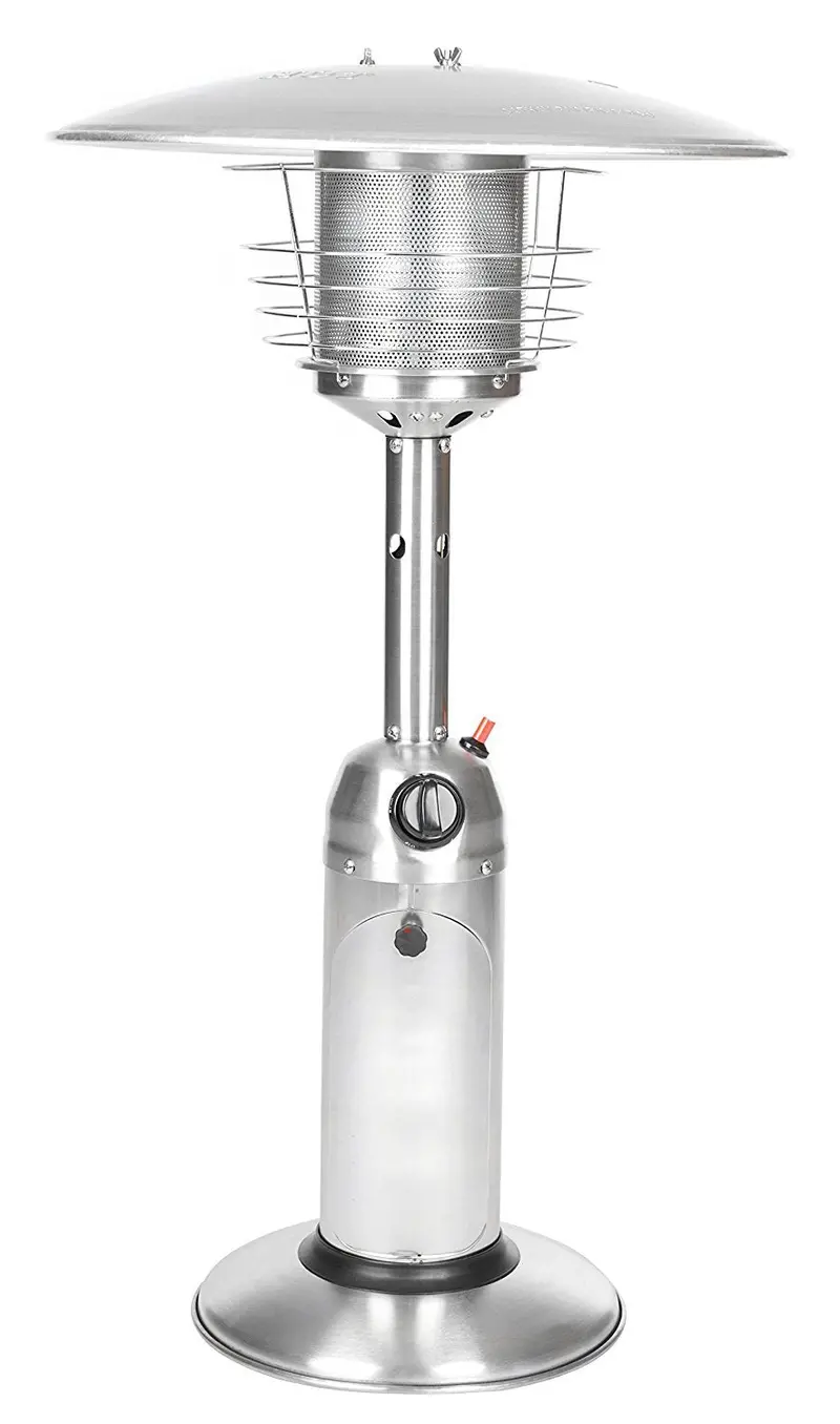 Stainless Steel Propane Tabletop Patio Heater By Fire Sense 1