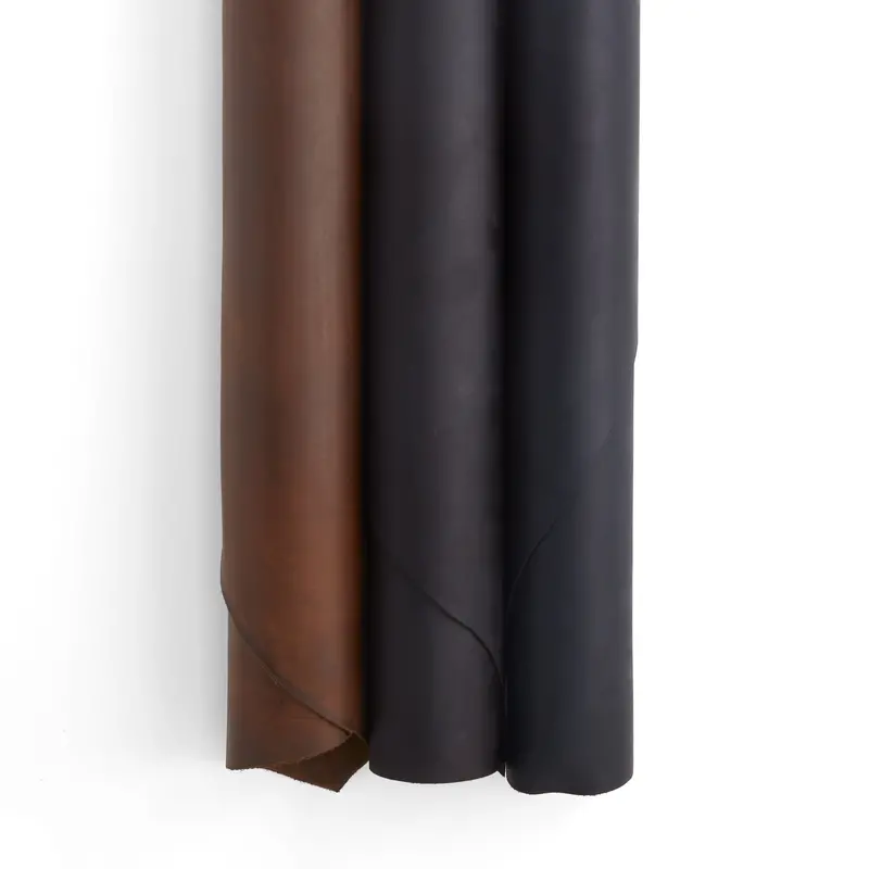 Stoned Oil-Tanned Leather Side 1