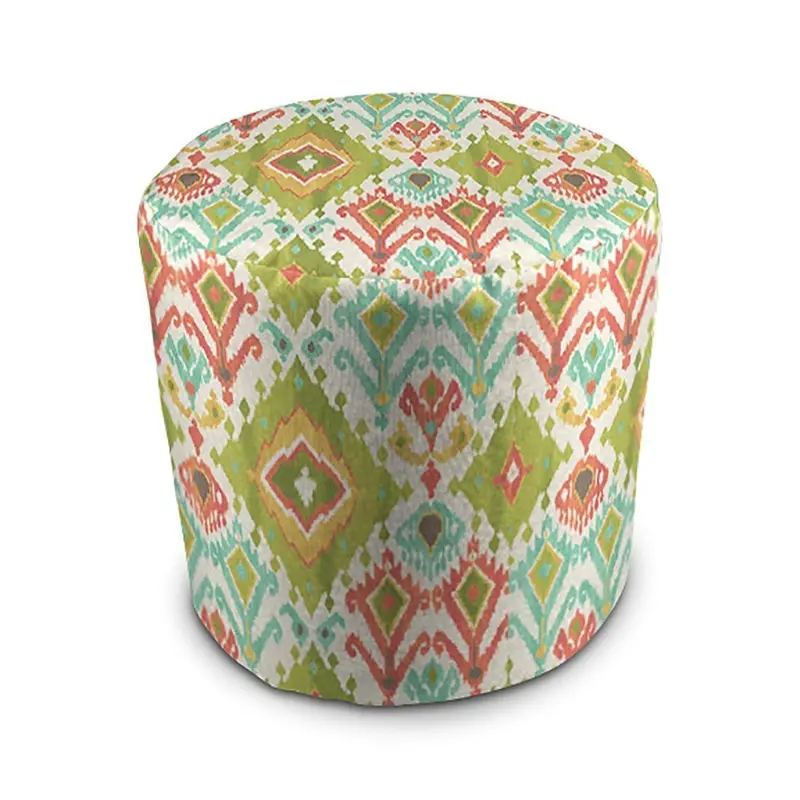 Stratford Home Lavezzi Grasshopper Indoor/Outdoor Ottoman Pouf 1