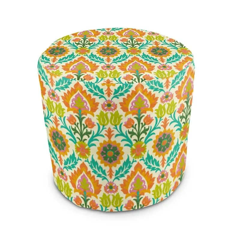 Stratford Home Santa Maria Mimosa Outdoor Eco Pouf Ottoman – Made In The Usa 1