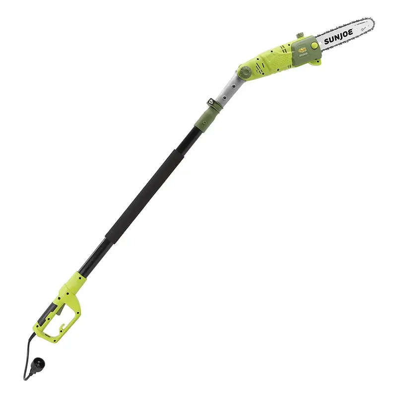 Sun Joe Swj803E Electric Pole Chain Saw – 10-Inch, 8-Amp, Multi-Angle Telescopic Design 1