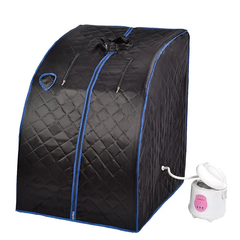Suncoo Portable Full-Body Steam Sauna – 2L Home Detox & Wellness Unit (Black) 1