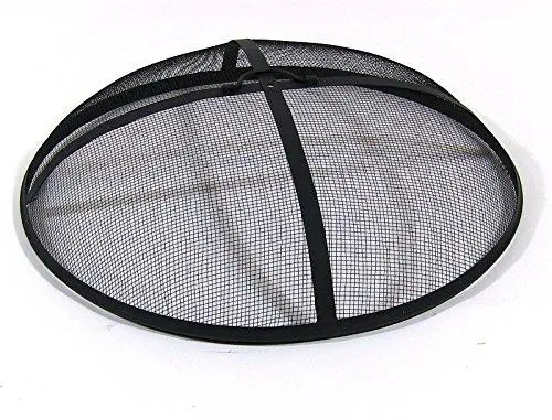 Sunnydaze 21-Inch Heavy-Duty Fire Pit Spark Guard Screen 1
