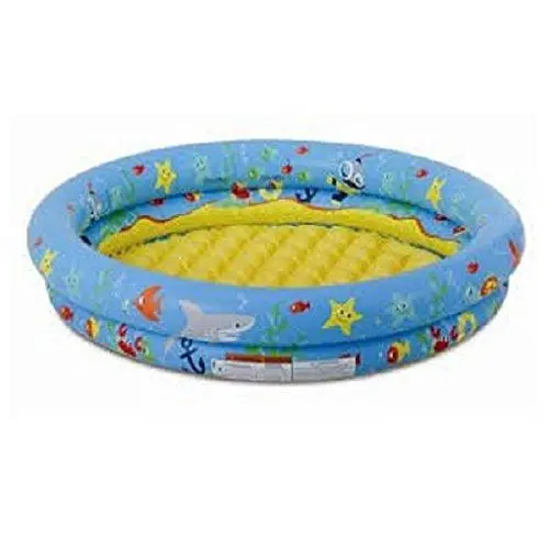 Swim Best Inflatable 4-Foot Pool Base – Soft Two-Ring Support For Enhanced Comfort 1