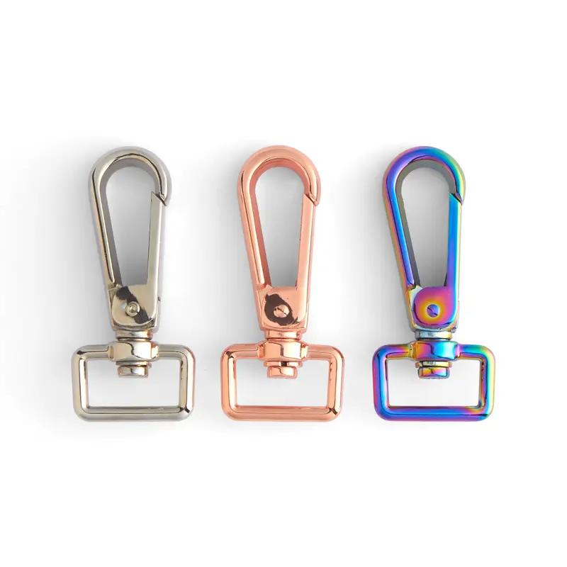 Swivel Snap Clip With Ribbon-Like Spring Mechanism 1
