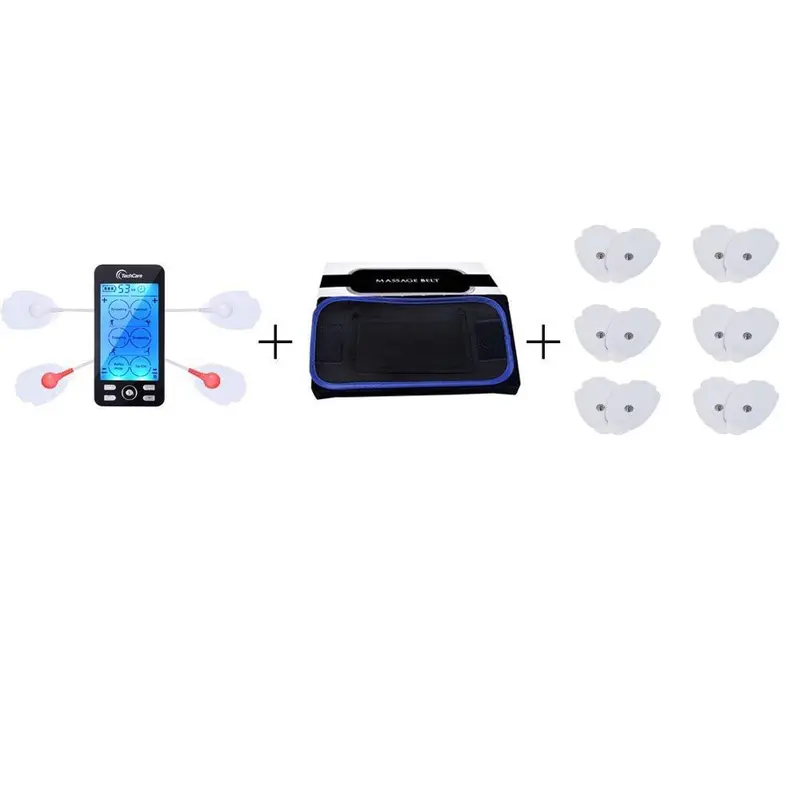 Techcare Plus 24-Mode Tens Unit With Comfort Belt And 6 Premium Electrode Pads 1