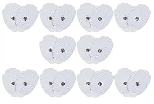 Techcare Replacement Electrode Pads – Universal Tens/Ems Gel Pads (Pack Of 10) 2