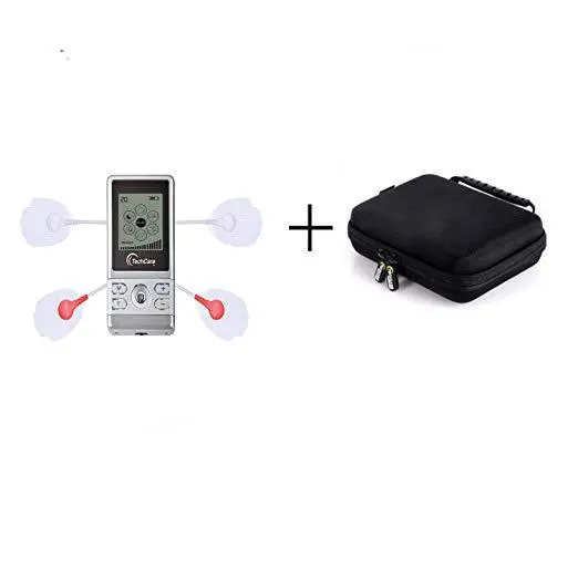 Techcare S Rechargeable Tens Stimulator – Lifetime Warranty, 6 Therapy Modes With Protective Carry Case 1