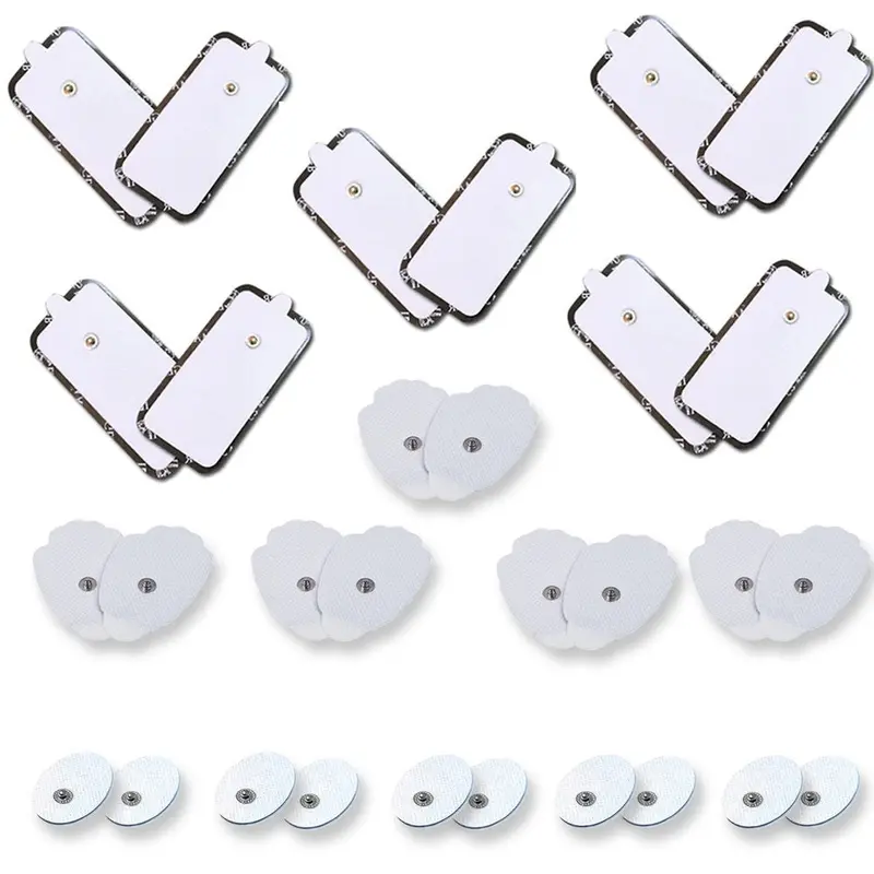 Techcare Tens Electrode Pad Variety Pack — 5 Pairs Each Of Multiple Sizes 1