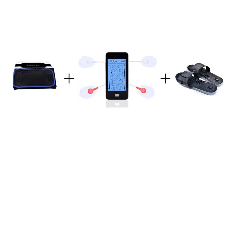 Techcare Touch — 24-Mode Tens Device With Integrated Belt And Reflexology Shoe 1