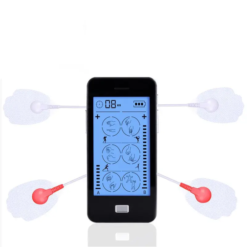Techcare Touch Tens Device – 24-Mode Touchscreen Pain Relief Unit 1