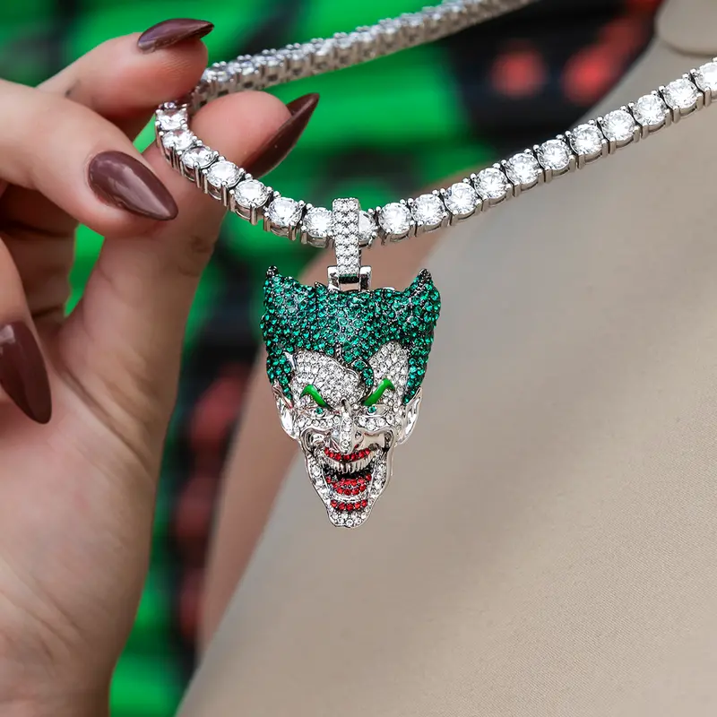 The Joker Signature Pendant – Dc Comics Licensed Jewelry 1