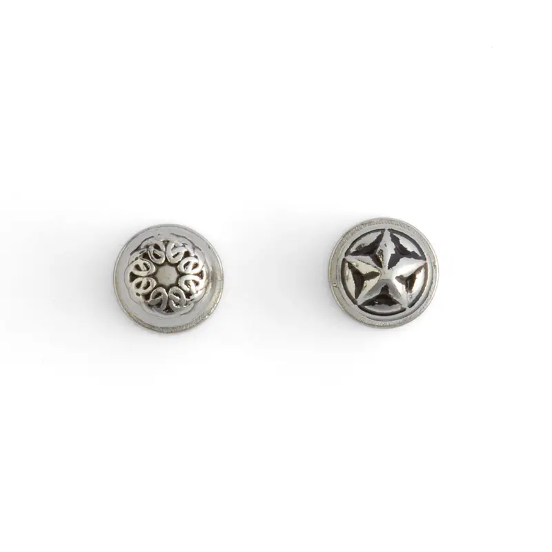 Themed Button Studs – Assorted Designs For Fashion And Craft Applications 1