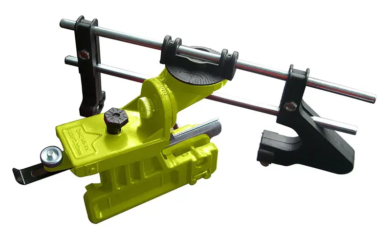 Timber Tuff Cs-Mbs Manual Bar-Mount Chainsaw Sharpener – Green Ergonomic Design 1