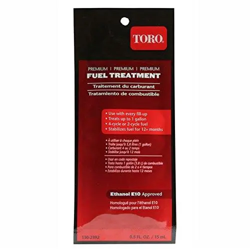Toro Premium Fuel Stabilizer – 0.5 Oz Treatment For Gasoline Storage & Engine Protection (#130-2393) 1