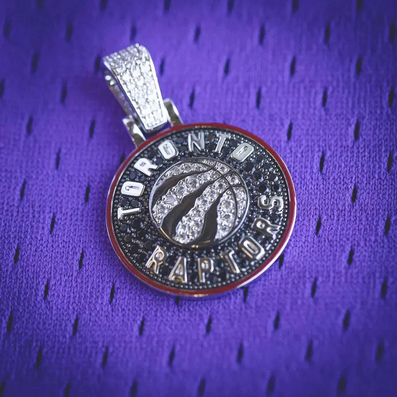Toronto Raptors Nba Official Logo Pendant 1
