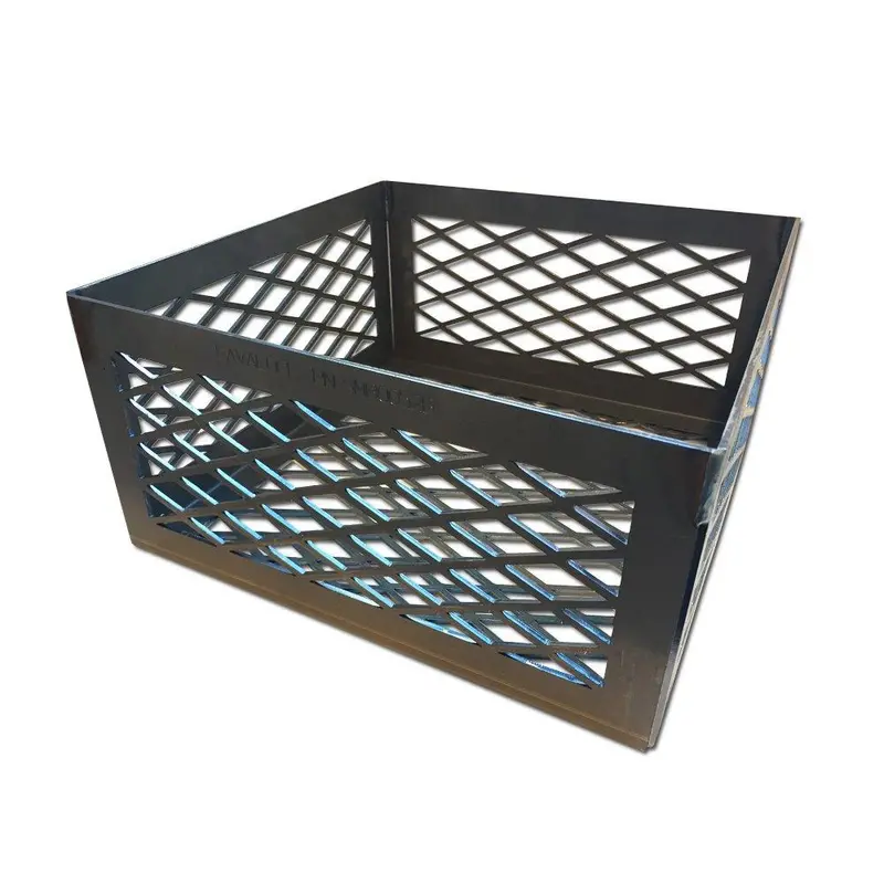 Total Control Bbq Charcoal Basket Smoker Firebox – 12" X 12" X 6" 1