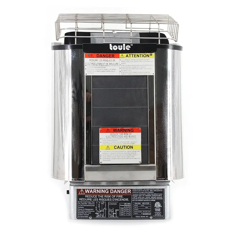 Toule Ntsc90 Sauna Heater – 9 Kw Etl-Certified Wet/Dry Stove With Wall-Mounted Digital Controller For Home Spas 1