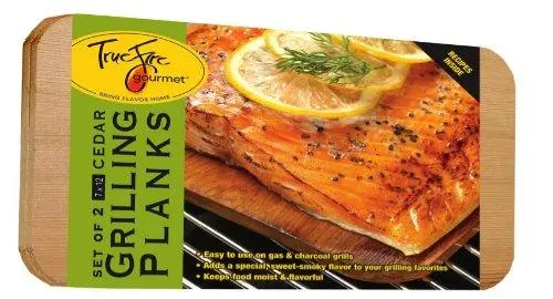 Truefire Cedar Grilling Planks (2-Pack, 7" X 12") For Gourmet Wood-Fired Cooking 1