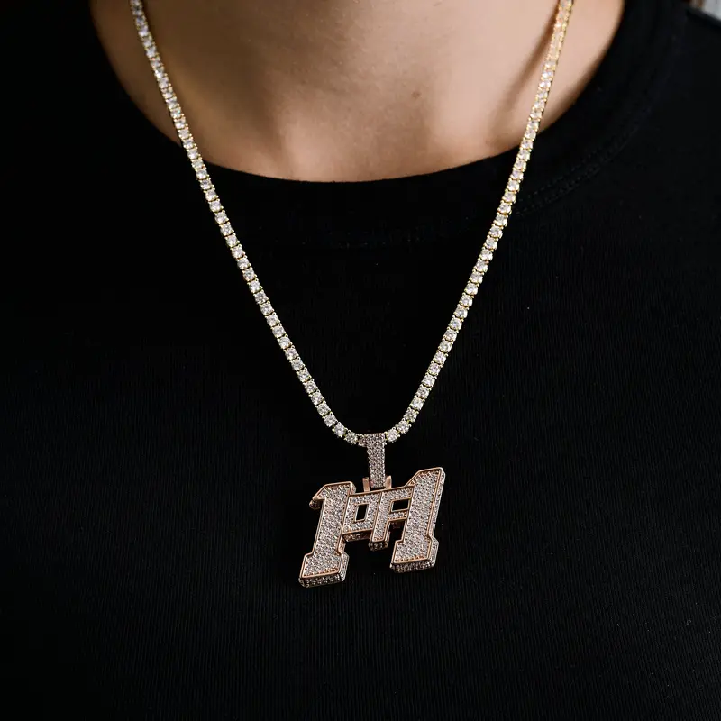 Unique "1Of1" Pendant – Rose Gold Vermeil Artisan Design 1