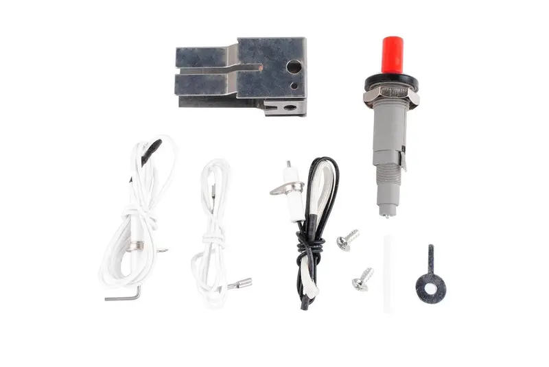 Universal Gas Grill Piezo Igniter Kit – Push-Button Bbq Ignitor Replacement (Model 20610) 1