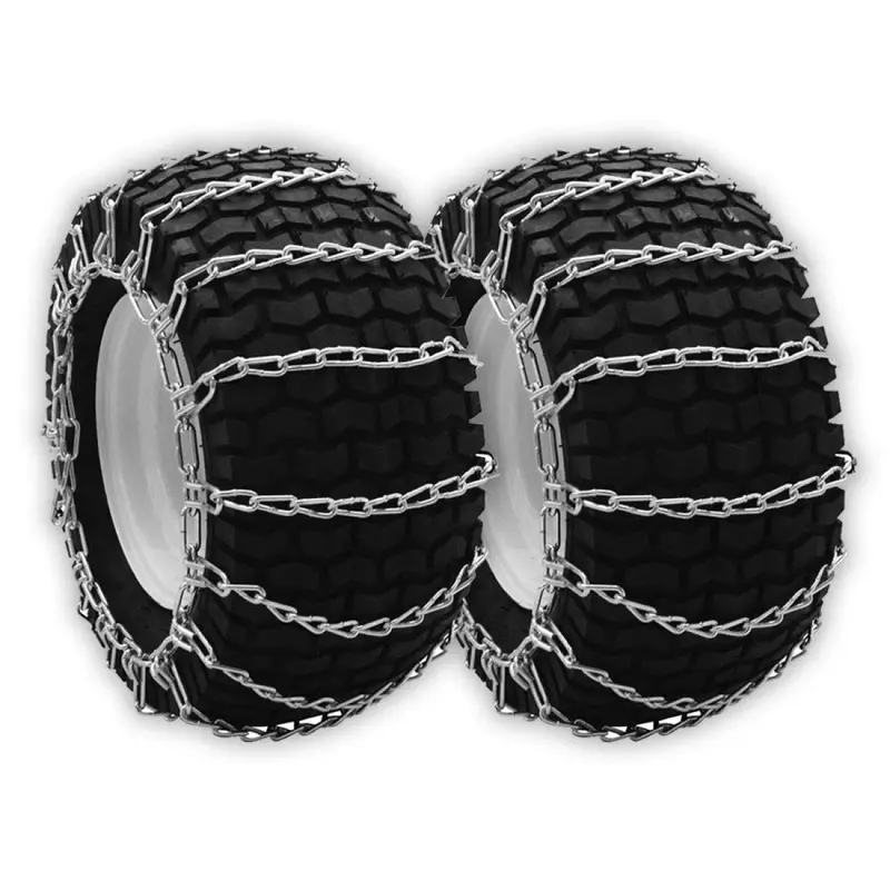 Universal Tire Chains For Small Utility Vehicles – Fits 5.3X12 To 13X5.00X7 Sizes 1